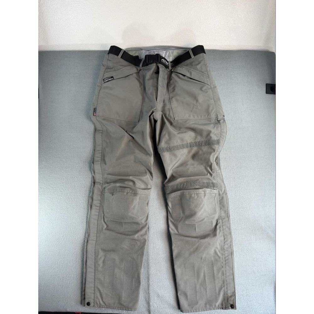 Aerostich Darien Motorcycle Pants Mens 40x32 Gray Gore Tex Riding Ridewear